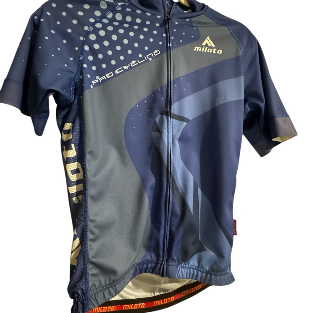 Miloto Blue Cycling Jersey - Men’s Size M